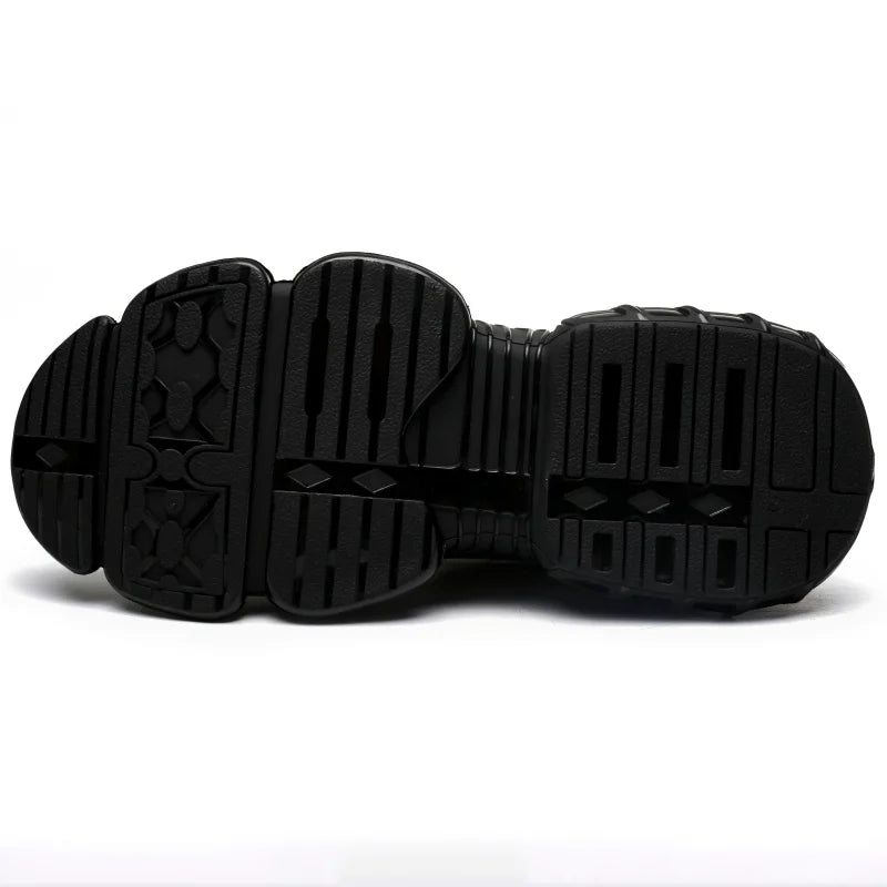 Rotary Buckle Work Safety Shoes For Men and Women Air Soft Sole Lightweight Protective Work Sneakers Men Breathable Boots