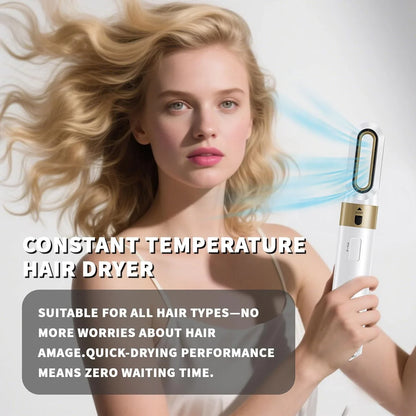 Multi-Functional 5-In-1 Curling And Straightening Comb Hair Accessories Styling Tools And Equipment Hair Dryer For Dyso Gift