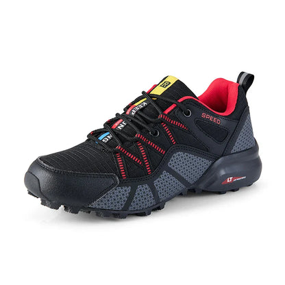 Sapatos de Caminhada Masculinos e Femininos Impermeáveis para Exteriores Tênis de Treino com Cadarço para Escalada Trekking Tênis de Montanha para Caminhada e Caça Tênis Táticos