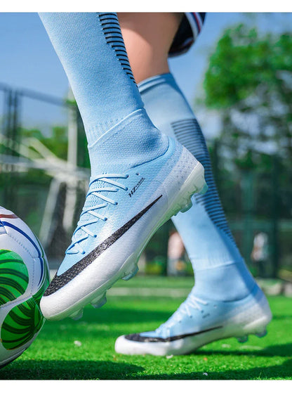 New Men Soccer Shoes Hot Sale Football Boots Women Professional TF/FG Sneakers Unisex High-quality Futsal Cleats Ultralight