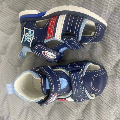 2023 New Summer Children Fashionable Sandals For Boys And Girls Functional Shoes Soft Sole Non-Slip Baby Sandals
