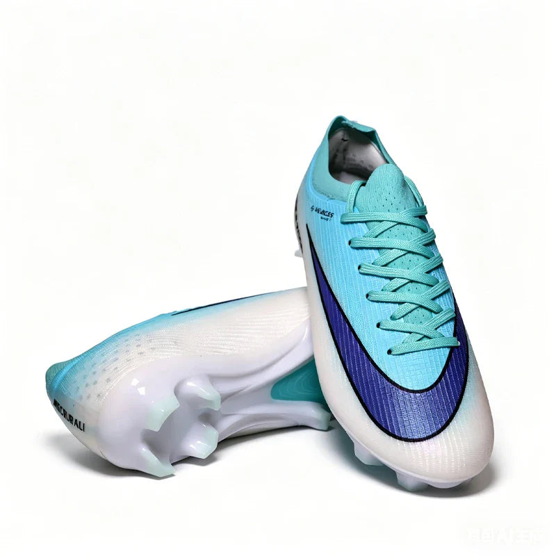 New Mens Football Boots Youth FG/TF Training Studded Fast Soccer Cleats Boys Non Slip Football Shoes Chuteira Campo 35-45