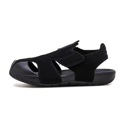 Kids Sport Sandals Summer Boys Closed-Toe Water Shoes, Non-Slip Luxury Beach Flat Shoes for Toddler Boys Girls