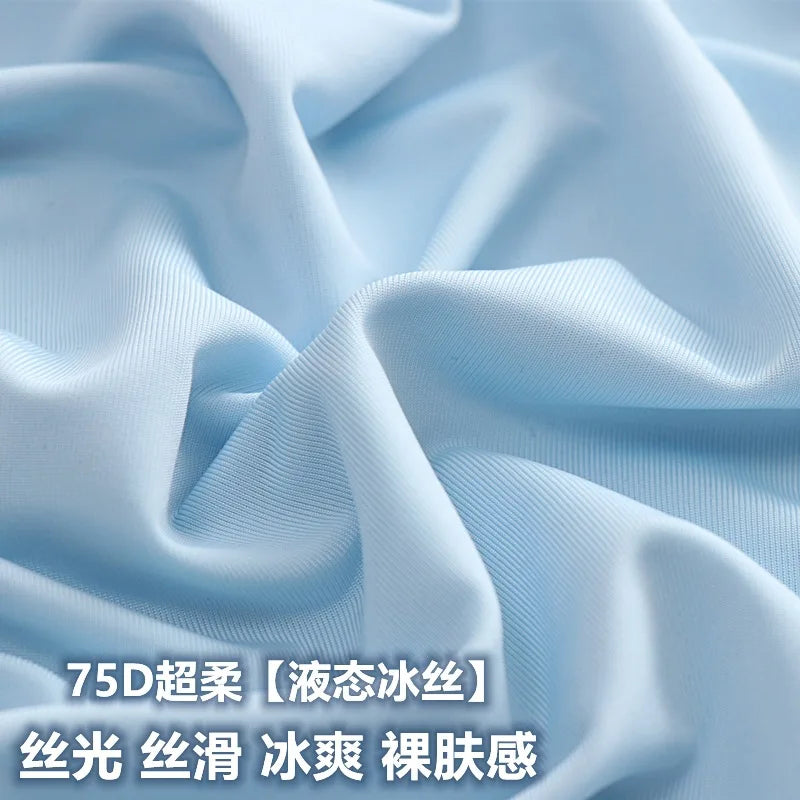 Ice Silk Summer Large Size Men's Shorts Modal Casual Sleep Pants Thin Cool Loose Shorts Sleepwear Mens Sleep Bottoms Homewear