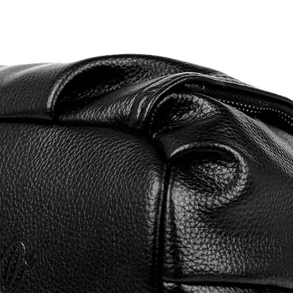 2024 New Multi Pocket Women's Handbag High Quality Soft Leather Female Shoulder Bag Luxury Designer Girl Tote Bolsas Sac A Main
