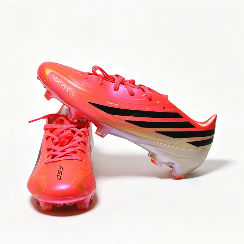 High Quality Mens Soccer Shoes 2026-F50 Breathable Non-Slip Turf Soccer Cleats Boys TF/FG Training Football Boots Chuteira Campo