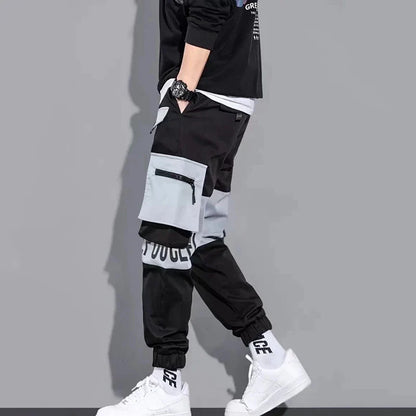 Men Versatile Casual Pants Male Summer Thin New Style Straight Leg Cargo Pants Classic Streetwear Quick Dry Ice Silk Pants
