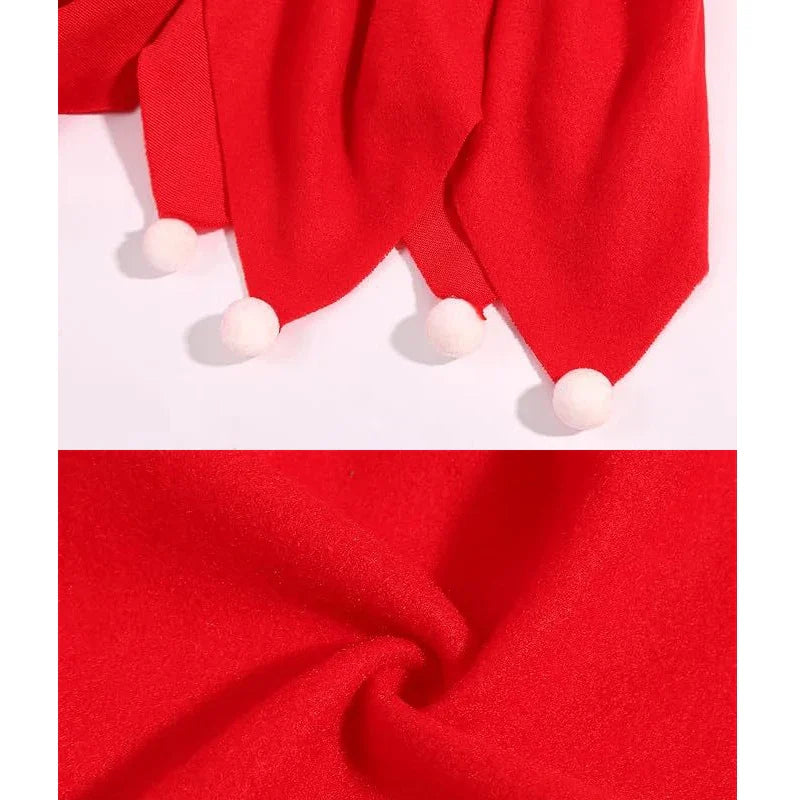 2025 Children's New Year Clothing Girl Cosplay Christmas Dress Girl's Christmas Outfit Carnival Party Costume Christmas Gift