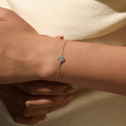 D Color Moissanite 925 Sterling Silver Simple Daily Clubs Link Chain Trendy Bracelet For Women Fine Jewelry Gifts