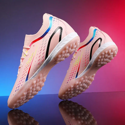 New Men Ultralight Soccer Shoes TF/FG Professional Football Boots Unisex Non-Slip High-quality Wholesale Drop Shipping Training