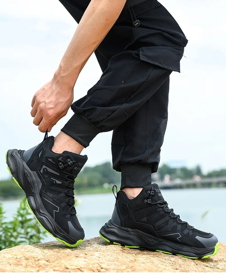 Work Sneakers Steel Toe Shoes Puncture-Proof Work Shoes Boots Fashion Indestructible Footwear Security Men Safety Shoes