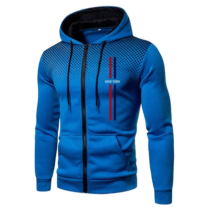 2025 Brand New Men's Tracksuit Hoodie Sweatpants Urban Casual Fashion Sportswear Autumn Winter Daily Casual Sporty Zipper Outfit
