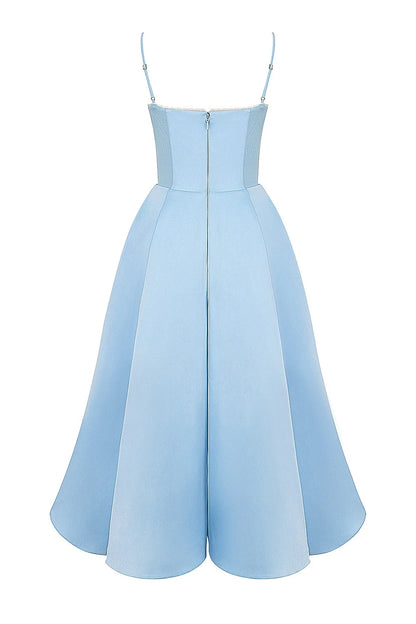 Summer Long Evening Dress Elegant 2025 New Arrivals Spaghetti Strap Corset Bustier Dress Satin Prom Dress Women