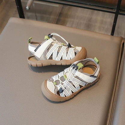 Summer Baby Girls Boys Sandals Children Barefoot Beach Sandals Non Slip Soft Sole Kids Casual Sneakers Outdoor Student Shoes