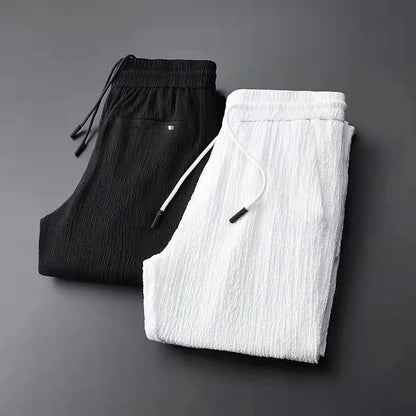 2024 Summer and Autumn New Fashion Suit Men's Long sleeved High end Quality Casual Set Korean Edition Casual Two Piece Set