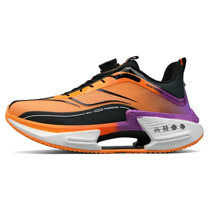 Family carbon plate running shoes for Boys Big Boys Student rotating button Technology TPU+ Popcorn high pop sneakers for girls