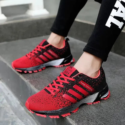 Men's Explosive Street Eye Catching Design Board Shoes with Unique Color Matching Breathable Comfortable Anti Slip Walking Shoes