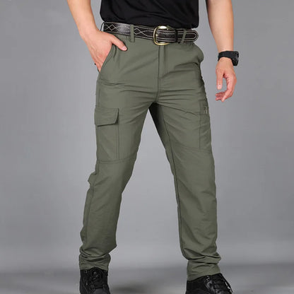 Male Cargo Pants Men Army Military Tactical Pants Streetwear Jogger Trekking Hiking Mountain Work Tourism Trousers Slim Fit