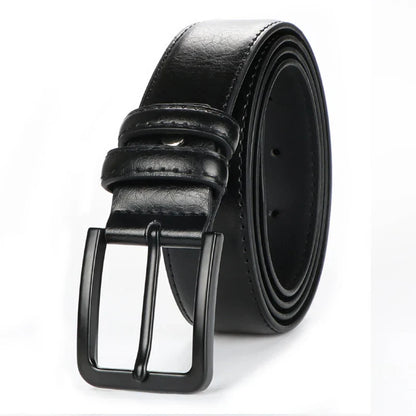 men's leather pin buckle casual retro leather belt youth jeans belt, Father's Day Gift