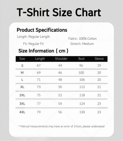 Anime Cotton Printed T-shirt Men Unisex Versatile Short-sleeved Parent-child Top