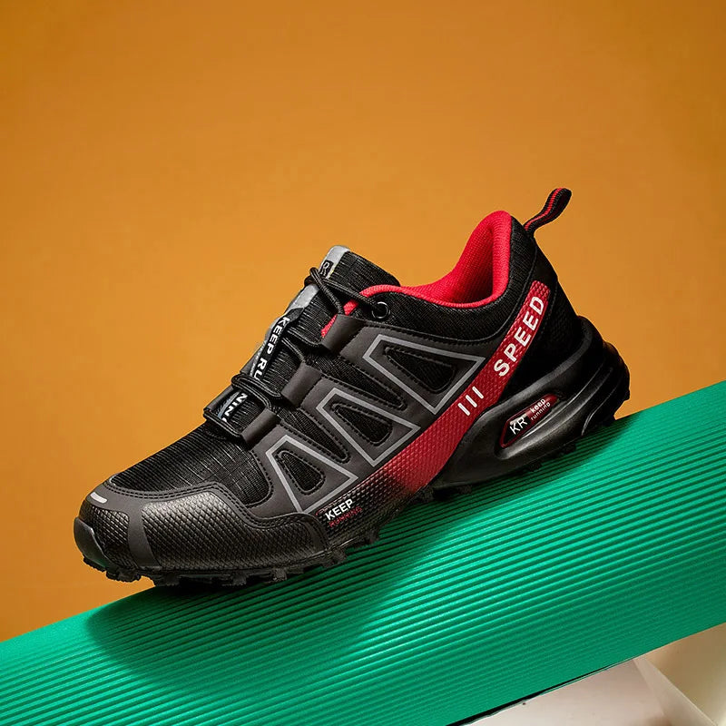 Sapatilha de Trekking Impermeável Masculina, Tênis Esportivo para Excursão, Tênis de Trekking de Amarrar, Sapatilha de Trekking Feminina, Tênis Tático Antiderrapante para Caça
