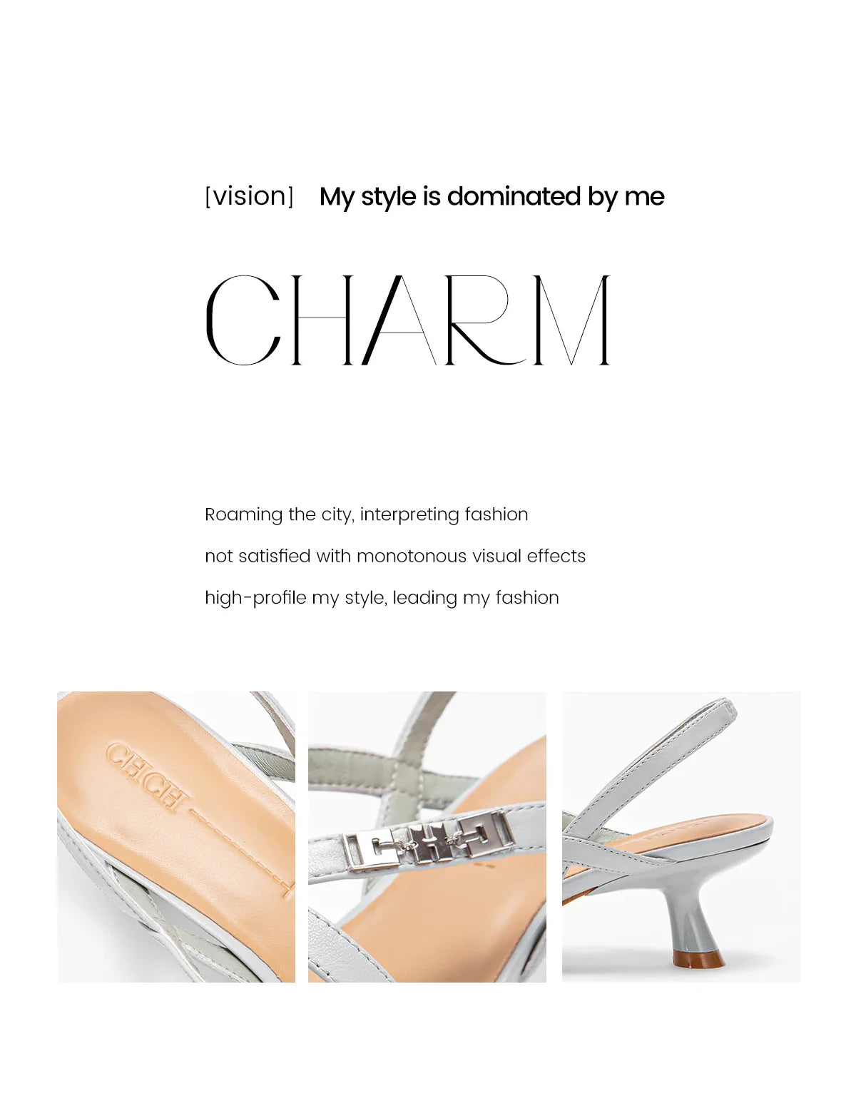 Heels Women's New Comfortable Sheepskin Leather Low Heel Sandals Wedding Banquet Women's Shoes