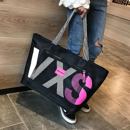 Women's Bag, Large-capacity Single-shoulder Bag, Tote Large Bag, Handbag, Shopping Bag for Going Out, Casual and Simple Canvas