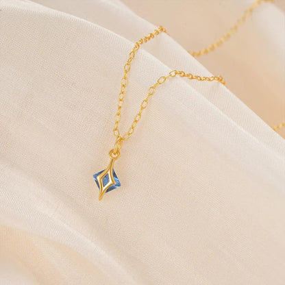 925 Sterling Silver Necklaces Charms for Women Crystal Cross Clavicle Collar Chain Simple Choker Necklace Accessories Gift