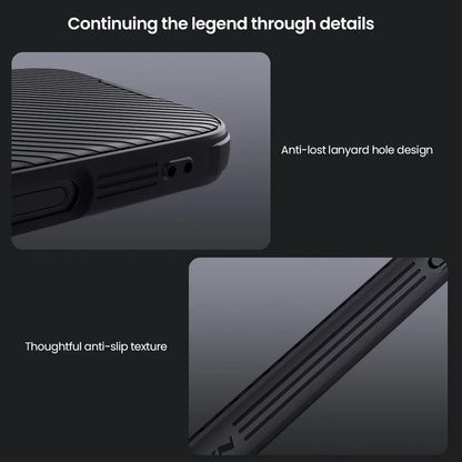 iPhone 16 Pro Max / 16 Pro Case Back Cover Slide Lens Protection Bumper Camera Protection