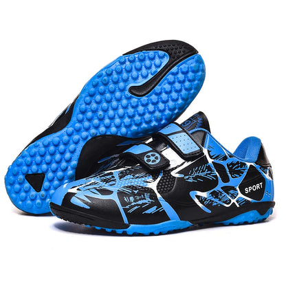 Kids Soccer Shoes Society TF/FG School Football Boots Cleats Grass Sneakers Boy Girl Outdoor Athletic Training Sports Footwear