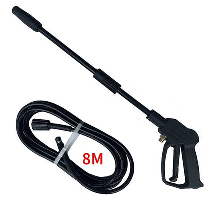 High pressure washer Water gun Car wash water gun Household water gun adjustable 8m water pipe set M14