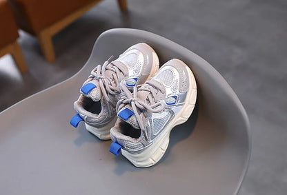 Children's Sports Casual Shoes for Boys and Girls Breathable Mesh Running Shoes Kids Basketball Shoes Lightweight Comfortable
