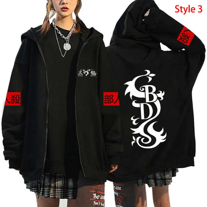Novo Anime Tokyo Revengers Impresso com Zíper, Moletom com Capuz da Moda para Mulheres e Homens, Cosplay, Casaco Casual de Outono Inverno, Top Esportivo de Manga Longa