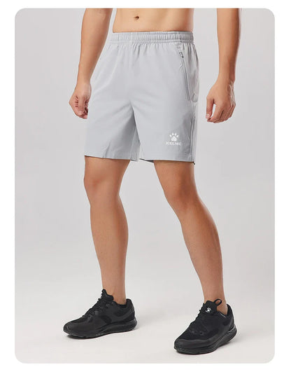 Men's Ice Silk Shorts Outdoor Breathable Sports Shorts Football Running Quick-drying Pants Training Shorts