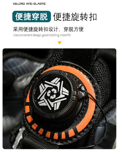 Kids Basketball Shoes Non-slip Breathable Basketball Training Sneakers Boys Girls Athletic Shoes Luminous Children Running Shoes
