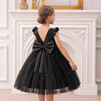 2026 Girls Princess Tutu Dress Flower Girl Gown Piano Performance Host Outfit Party Dress prom dresses girls dresses