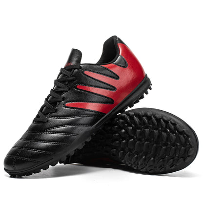 Men's lightweight and breathable high top football shoes TF nail all season outdoor football shoes sports shoes