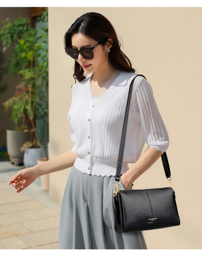 Genuine Brand Luxury Handbags Women Bags Designer Top Quality Soft Leather Shoulder Bags for Women Female Crossbody Bag Handbags