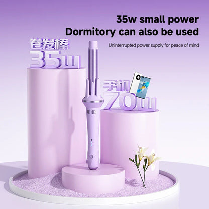 Automatic Rotating Curling iron PTC heated Professional Curling iron Portable Air rotating negative ion wave curling iron
