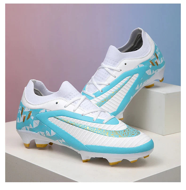 New Kid Match Boys Soccer Shoes Comfortable Outdoor Match Professional Football Boots Sneakers Non-Slip Sports Shoes Unisex