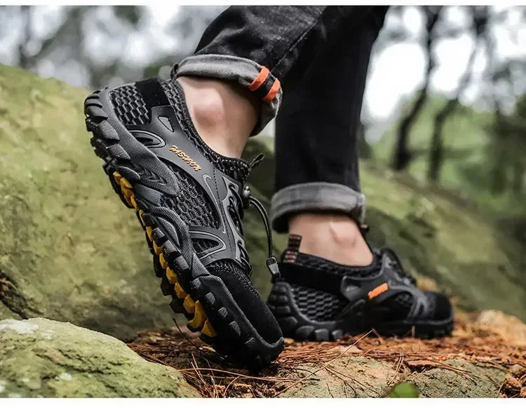 Wear-resistant Shoes for Men Hiking Shoes Jogging Trekking Sneakers Fast Zapatos Outdoor Hombre Invierno Outdoor Anti-slip