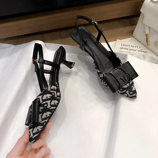 Sexy, elegant, versatile party women's shoes, new women's banquet beautiful slim heeled sandals