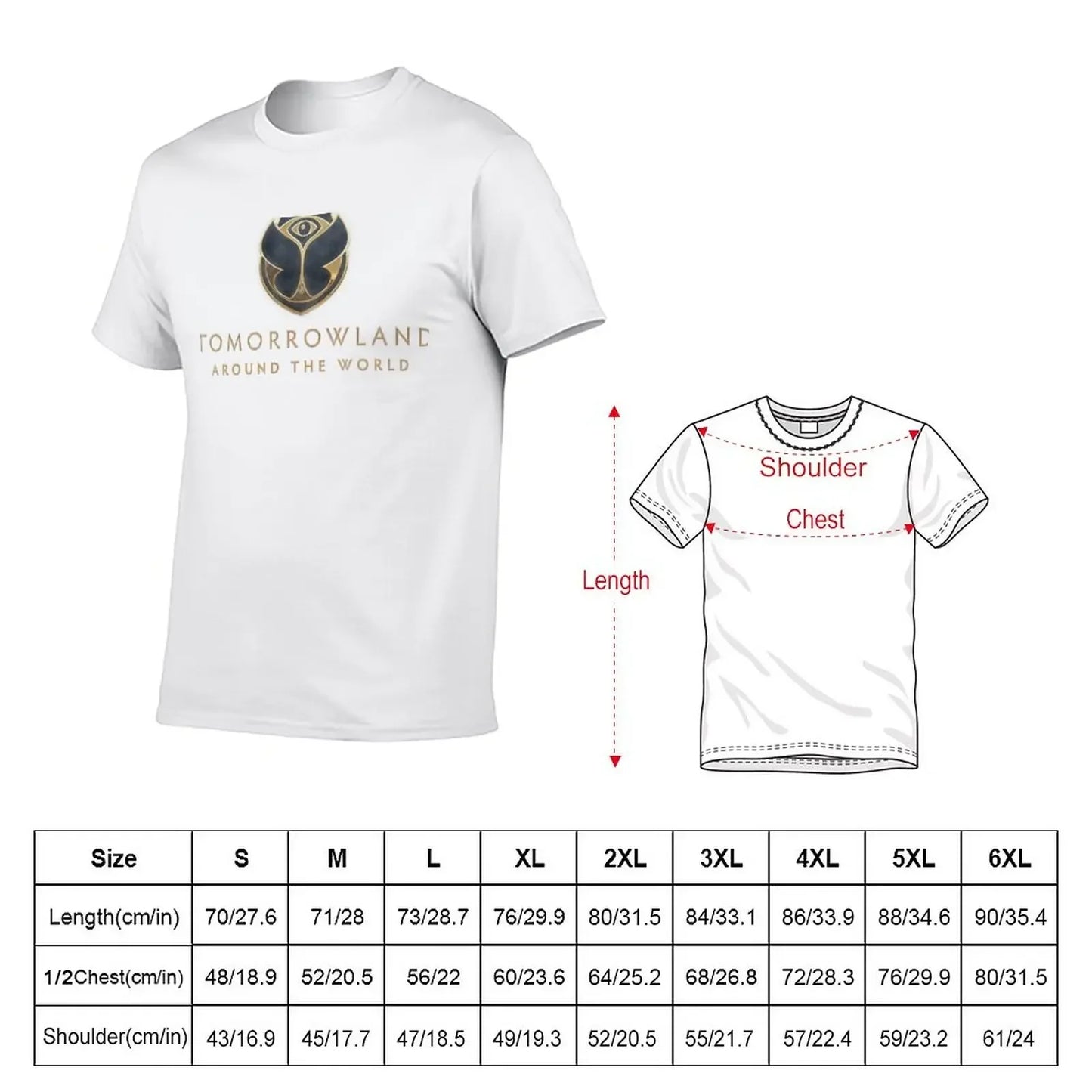 New Tomorrowland T-Shirt anime figures quick drying mens clothing