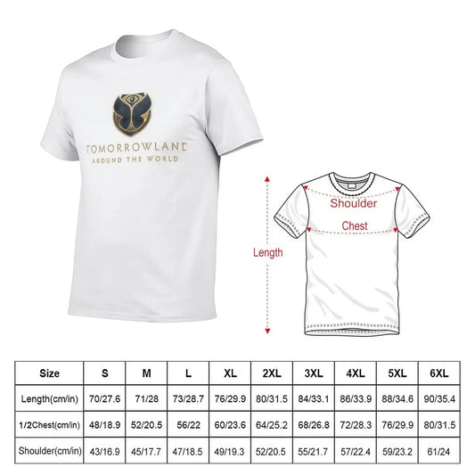 New Tomorrowland T-Shirt anime figures quick drying mens clothing