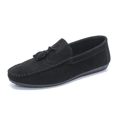 Fashion Men Casual Shoes Suede Breathable Comfort Slip-on Mens Driving Shoes Luxury Brand Men Loafers Mens Lazy Shoes Moccasins