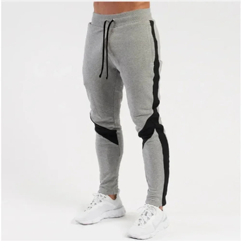 2025 Spring and Autumn New Men's Fashion Leisure Sports Small Foot Guard Pants Running Exercise Gym Fitness Jogging Training Pa