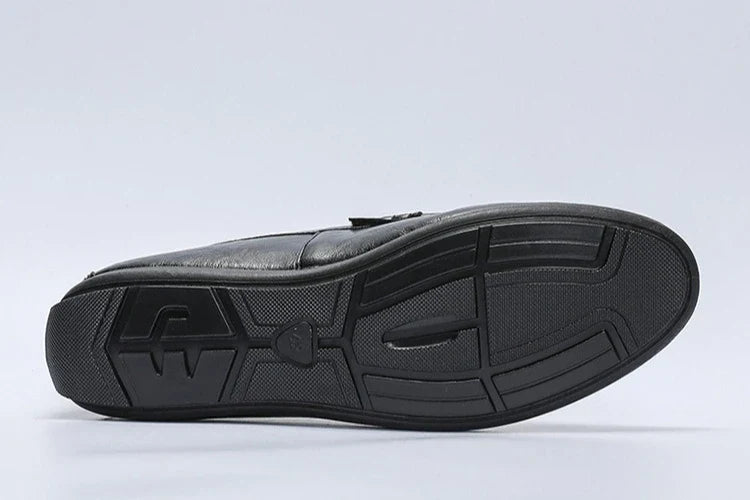Summer men's loafers soft soled men's leather shoes comfortable driving shoes