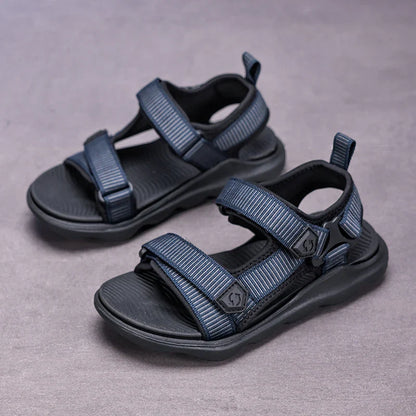 Boys Sports Sandals Soft Rubber Sole Non Slip Lightweight Breathable Kids Summer Outdoor Beach Running Casual Shoes 30-38