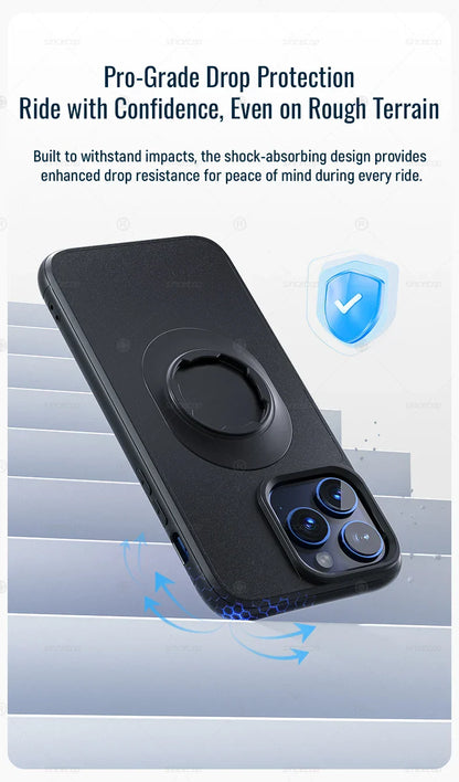 Case for iPhone 17/16/15/14/13/12/11 Pro/Max fit Phone Holder Mount with Lock-in Design
