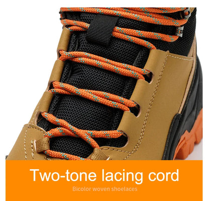 Men Safety Shoes Steel Toe Work Shoes Sneakers Anti-Smash Anti-piercing Work Boots Indestructible Protective shoes